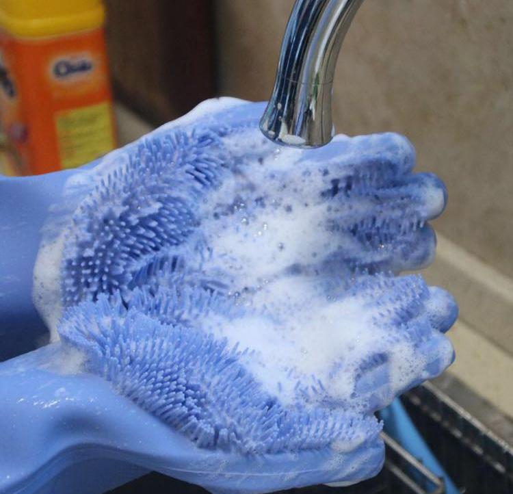 多功能硅胶手套,洗碗手套