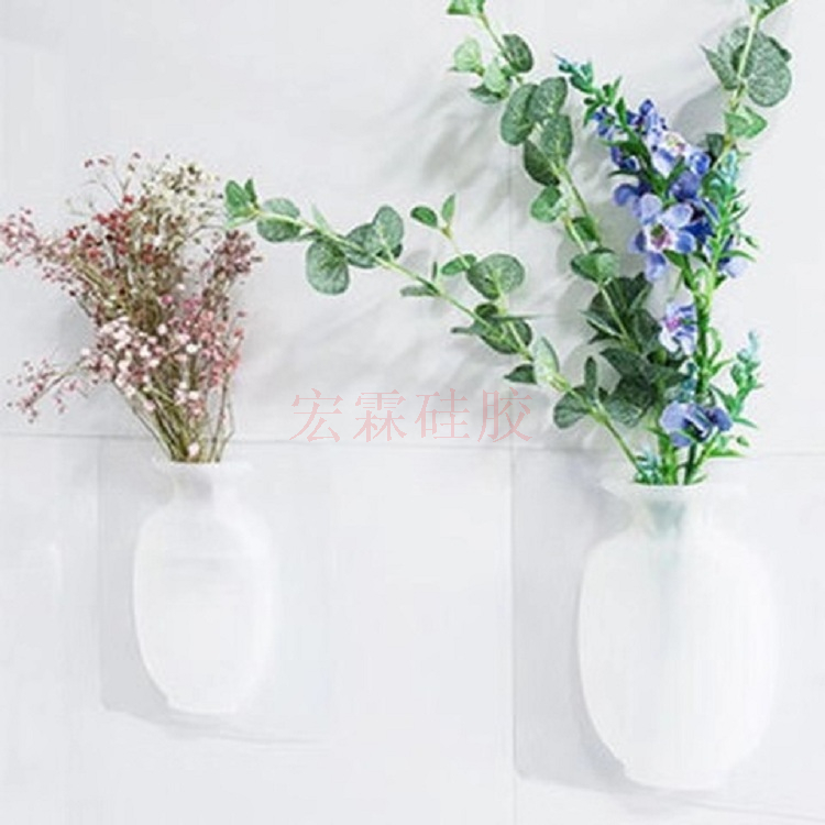 硅胶花瓶贴定制 硅胶花瓶贴